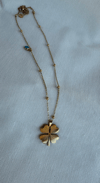 Yonca Çelik Kolye