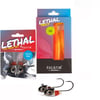  Falkor Lethal 4 Yedekli +2 Kafalı 60gr İğneli Jig Head Silikon Yem 