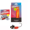 Falkor Lethal 4 Yedekli +1 100gr İğneli Jig Head Silikon Yem