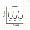 Kudos KDH-02 Sazan İğnesi (10 Adet)