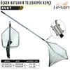 Liman Üçgen Katlanır Teleskopik Misina Kepçe 210 cm