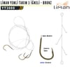 Liman Yemli Takım 3 İğneli - Bronz İğne