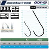 Owner 5300 Straight Shank Black Chrome İğne