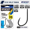 Owner 53181 Wild Taman Black Chrome İğne