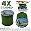 Portfish Bango 4 Kat İp Misina 600 mt Yeşil
