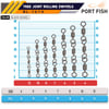 Portfish BL-1019 Zincir Fırdöndü (3 Lü)