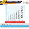 Portfish BL-3002 Klipsli Fırdöndü-Kilitli Sarı 144 Lü