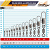 Portfish BL-3004  Bilyalı Fırdöndülü Klips