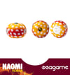 SEAGAME NAOMI TG HEAD 100G #211 ORANGE RED DOT GLOW