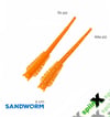 SPIINX SANDWORM SİLİKON 6CM 18P GLOW ORANGE GUM