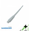 SPIINX SANDWORM SİLİKON 9CM 8P GLOW PEARL WHITE