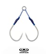 VANFOOK JST-44 JIGEN SHORT TW ASIS 1.2CM 2P #2/0