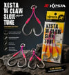 XESTA W CLAW SLOW TUNE DOUBLE ASSIST LL 2 CM #17 2P