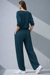 Dekot Piliseli Pantalon Bluz Takım