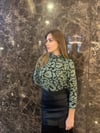 Desenli ince triko kazak