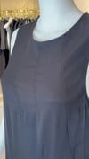 Verev Dikişli Maxi Boy Saten Elbise