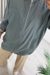 İkoll Yazlık Tensel  Bomber Ceket Oversize Çağla