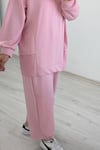 Nino Şalvar Takım Pembe