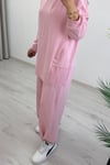 Nino Şalvar Takım Pembe