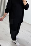 Nino Şalvar Takım Siyah