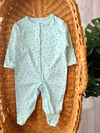 3'lü Minik Çiçekler Patikli Tulum Set