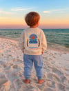 Beach Vibes Sırt Baskılı 3ip Kışlık Takım