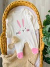 Beyaz Bunny Kaşkorse Tulum