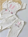 Beyaz Bunny Patikli Takım 
