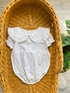 Beyaz Fisto Romper