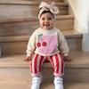 Cherry Çizgili Mevsimlik Takım