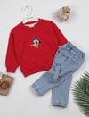 Donald Duck Oversize Sweat Kot Pantolonlu Takım