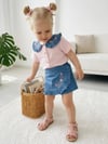 Frilly Garden Şort Etekli Takım