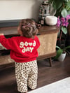 Good Day Sırt Baskılı Leoparlı Pinterest 2iplik Mevsimlik Takım 