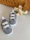 Gri Funny Baby Cırtlı Spor Ayakkabı