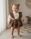 Juliette Gömleği Nakış Detaylı Müslin Romper Set