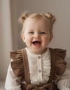 Juliette Gömleği Nakış Detaylı Müslin Romper Set