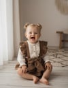 Juliette Gömleği Nakış Detaylı Müslin Romper Set