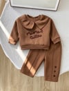 Kahverengi Mama's Cute 3ip Kışlık Takım