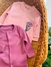 Kaşkorse Çiçekli 2li Tulum Set