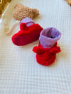 Kırmızı Peluş Ev Botu