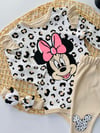 Leopar Minnie Bandanalı Alt Üst Takım 