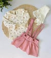 Lilly 3lü Salopet  Elbise Set
