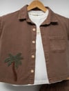 Mocha Palm 3lü Yazlık Takım