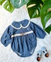 Nancy Mavi Romper