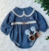 Nancy Mavi Romper