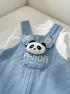 Panda Badili Yumuşak Kot Salopet