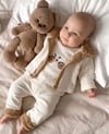 Peluş Detaylı 3lu Ceketli Takım 