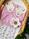 Pembe Kirazlı İspanyol Paça Takım