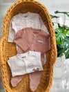 Premium Kalite Sevimli Hayvanlar 3lü Patikli Tulum Set