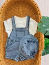 Remy Denim Şapkalı Salopet